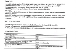 TİMOSEN / TİMODER ÜYELERİMİZE DUYURULUR!  SAĞLIK HİZMETLERİNDE; ÜYELERİMİZE ÖZEL PROTOKOL