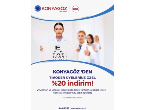 TİMOSEN / TİMODER ÜYELERİMİZE DUYURULUR!  SAĞLIK HİZMETLERİNDE; ÜYELERİMİZE ÖZEL PROTOKOL