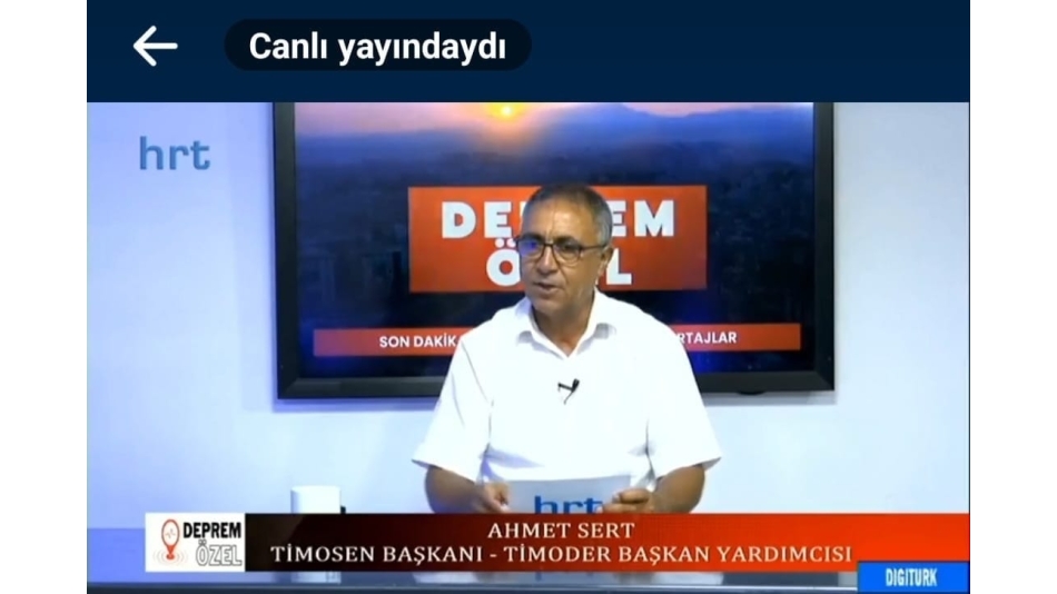 HRT TV DEPREM ÖZEL